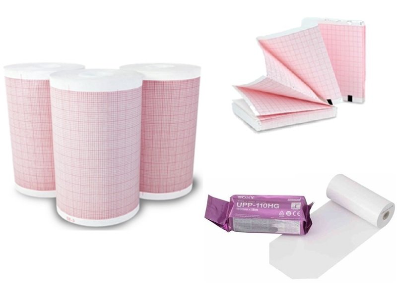 Papel para registro médico